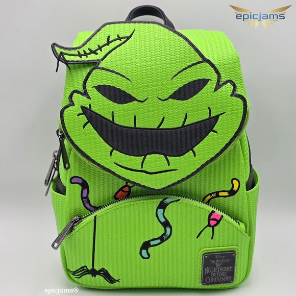Loungefly Handbags - Loungefly Disney The Nightmare Before Christmas Oogie Boogie GITD Mini Backpack